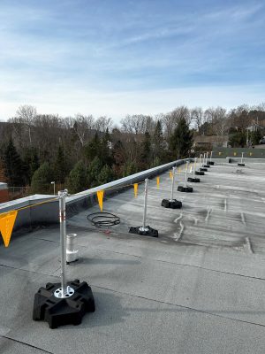 Ligne d’avertissement autoportante Metaltech