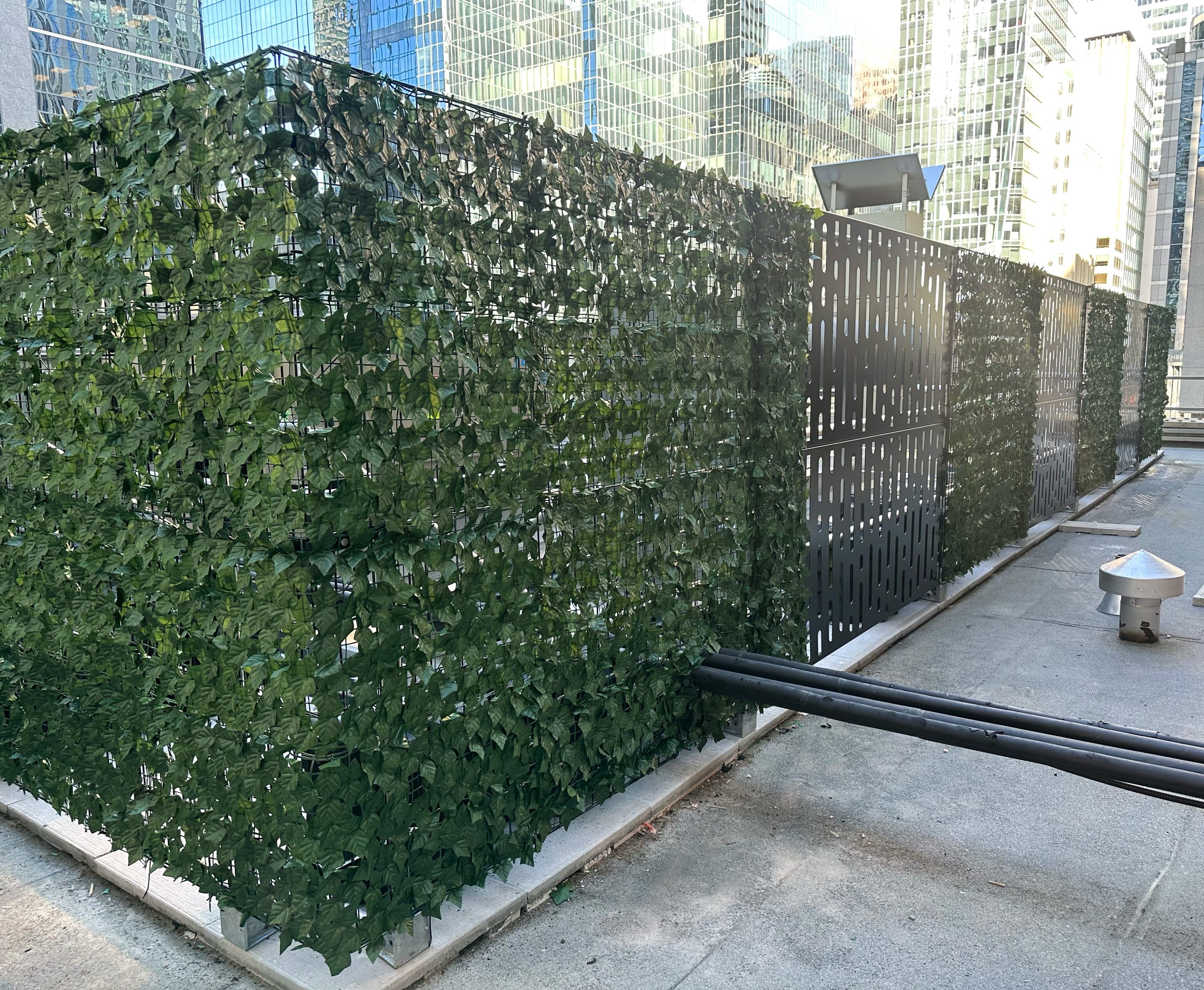 Mur-écran Metaltech